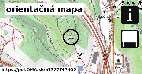 orientačná mapa