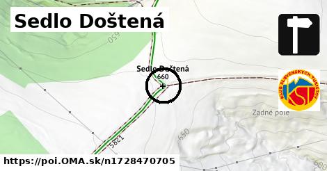 Sedlo Doštená