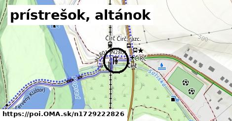 prístrešok, altánok