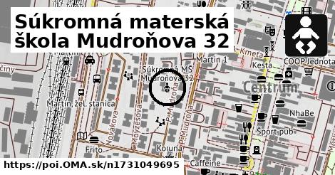 Súkromná materská škola Mudroňova 32