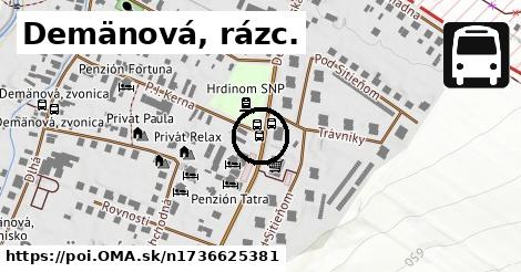 Demänová, rázc.