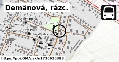 Demänová, rázc.