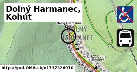 Dolný Harmanec, Kohút