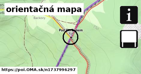 orientačná mapa