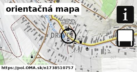 orientačná mapa