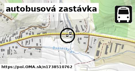 autobusová zastávka