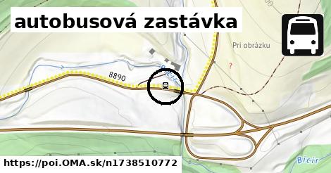 autobusová zastávka