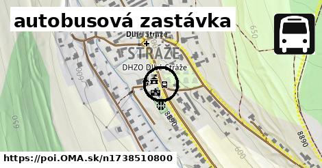 autobusová zastávka