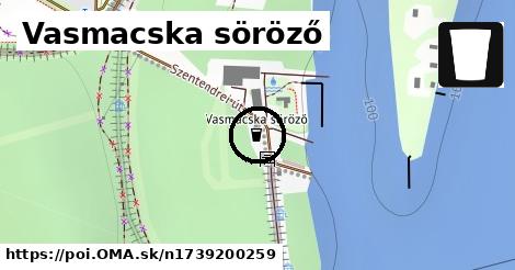 Vasmacska söröző