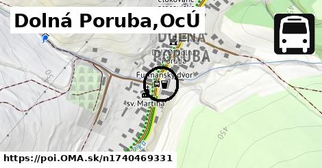 Dolná Poruba,OcÚ