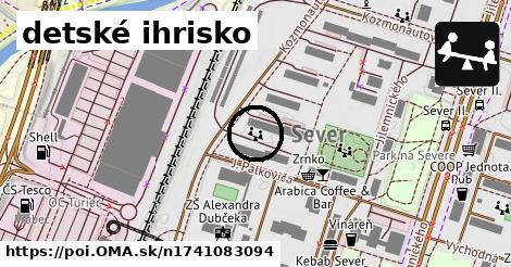 detské ihrisko