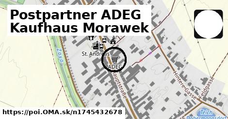 Postpartner ADEG Kaufhaus Morawek