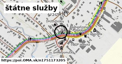 štátne služby