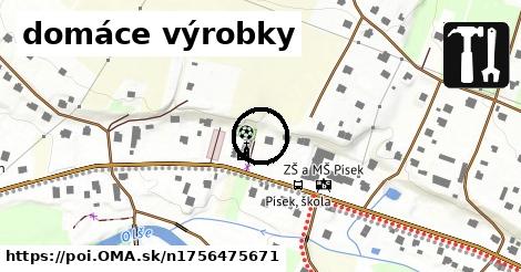 domáce výrobky