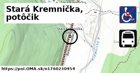 Stará Kremnička, potôčik