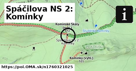 Spáčilova NS 2: Komínky