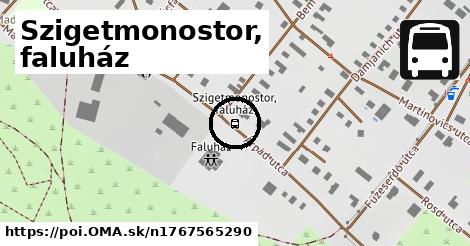 Szigetmonostor, faluház