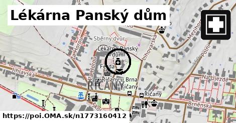 Lékárna Panský dům