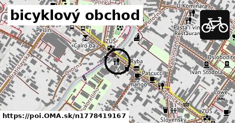 bicyklový obchod