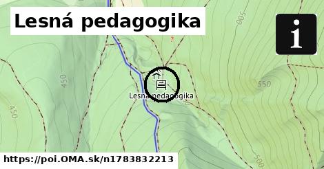 Lesná pedagogika