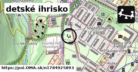 detské ihrisko