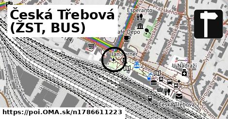 Česká Třebová (ŽST, BUS)