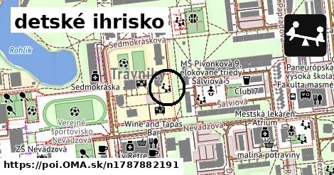 detské ihrisko