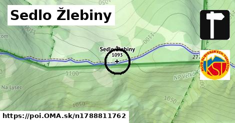 Sedlo Žlebiny