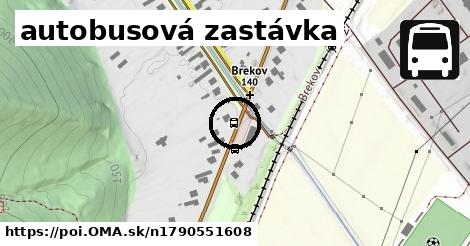 autobusová zastávka