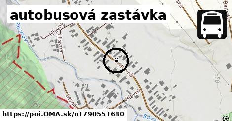 autobusová zastávka