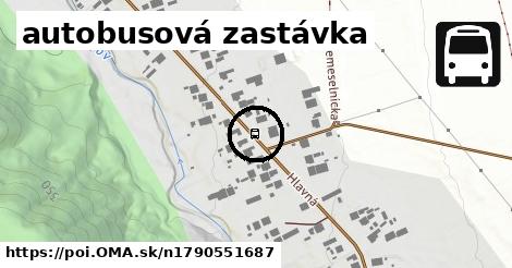 autobusová zastávka