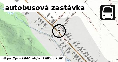 autobusová zastávka