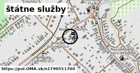 štátne služby