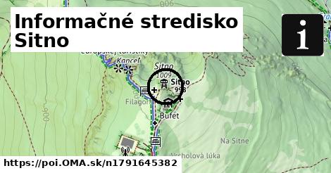 Informačné stredisko Sitno