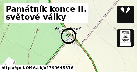 Památník konce II. světové války