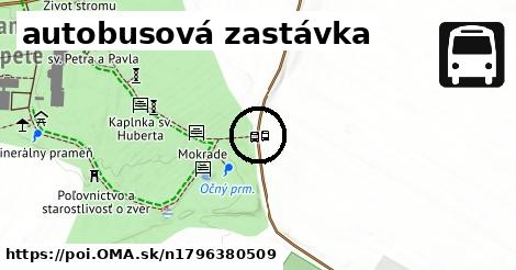 autobusová zastávka