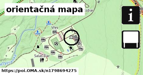 orientačná mapa