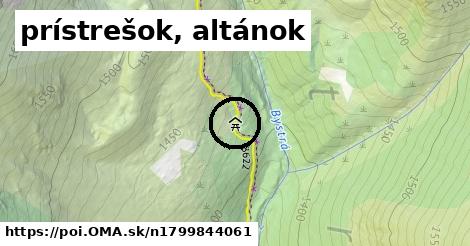 prístrešok, altánok