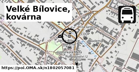 Velké Bílovice, kovárna