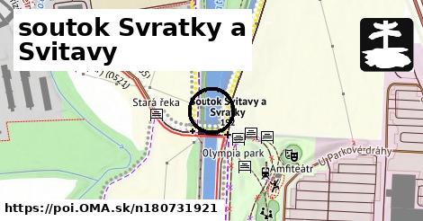 soutok Svratky a Svitavy