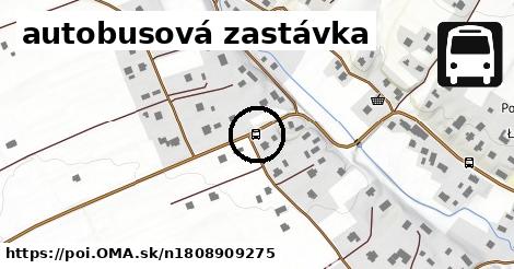 autobusová zastávka