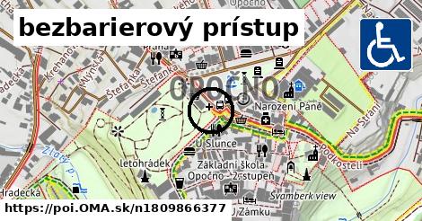 bezbarierový prístup