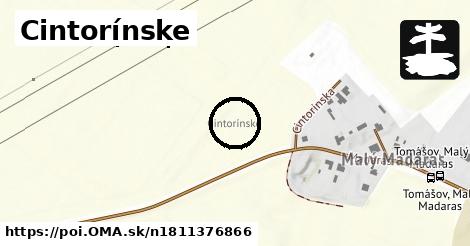 Cintorínske