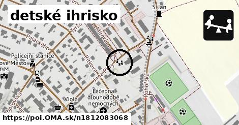 detské ihrisko