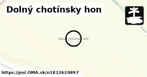 Dolný chotínsky hon