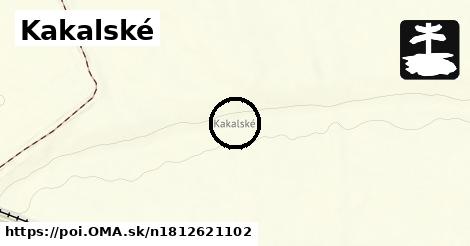 Kakalské