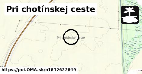 Pri chotínskej ceste