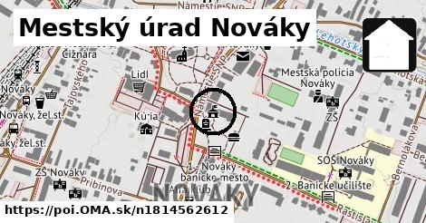 Mestský úrad Nováky