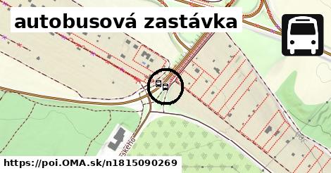 autobusová zastávka