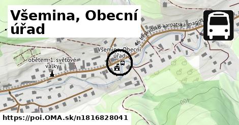 Všemina, Obecní úřad